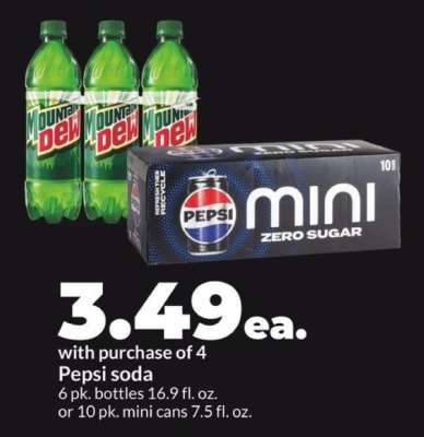 Pepsi soda