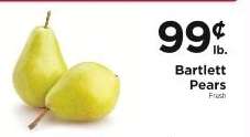 Bartlett Pears