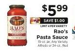 Rao's Pasta Sauce