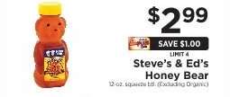 Steve's & Ed's Honey Bear