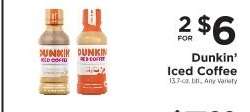 Dunkin' Iced Coffee