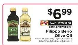 Filippo Berio Olive Oil