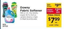 Downy Fabric Softener