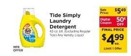 Tide Simply Laundry Detergent