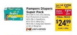 Pampers Diapers Super Pack