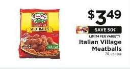 Italian Village Meatballs