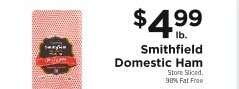 Smithfield Domestic Ham