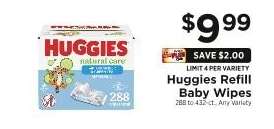 Huggies Refill Baby Wipes