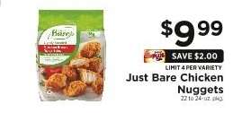Just Bare Chicken Nuggets