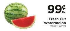 Fresh Cut Watermelon