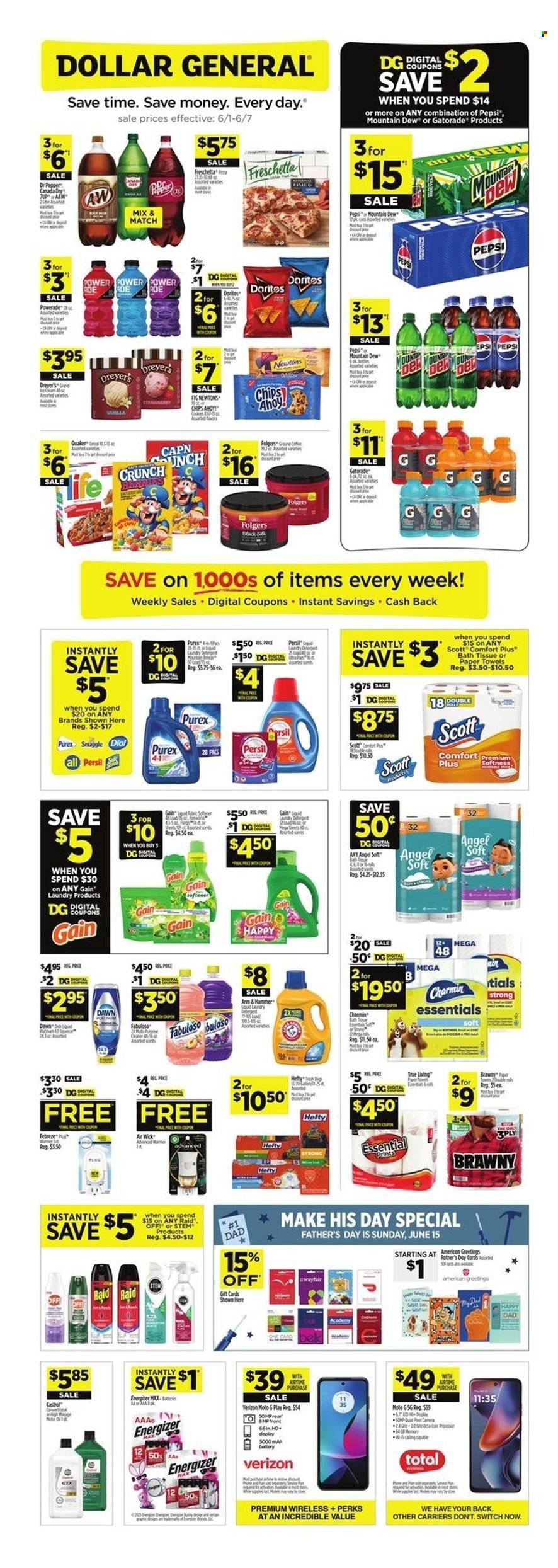 Dollar General ad - 06/01/2025 - 06/07/2025. Page 1