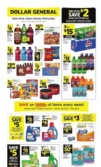 Dollar General Flyer - 06/01/2025 - 06/07/2025.