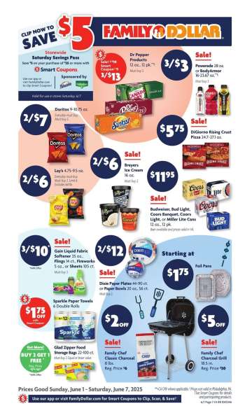 Family Dollar Flyer - 06/01/2025 - 06/07/2025.
