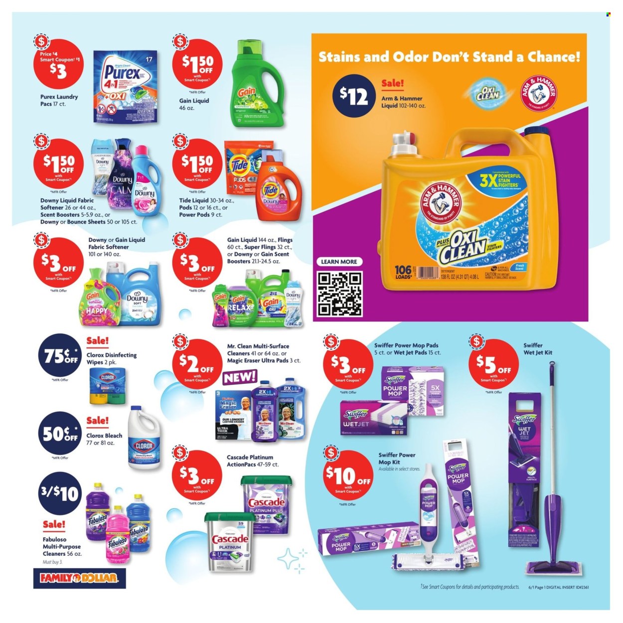 Family Dollar ad - 06/01/2025 - 06/07/2025. Page 8