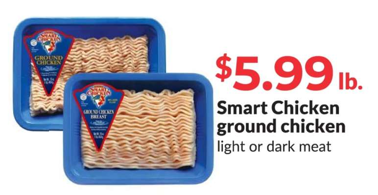 Smart Chicken ground chicken