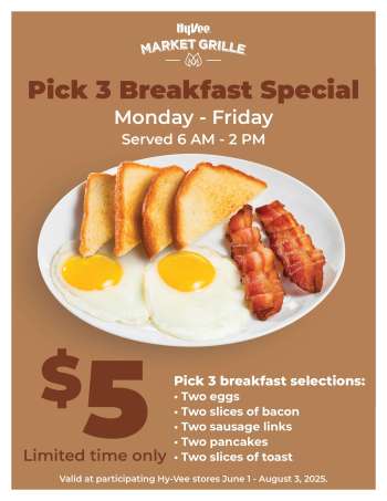 Hy-Vee Flyer - 06/01/2025 - 08/03/2025.