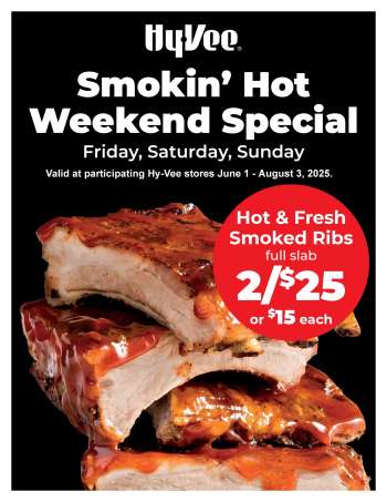 Hy-Vee Flyer - 06/01/2025 - 08/03/2025.