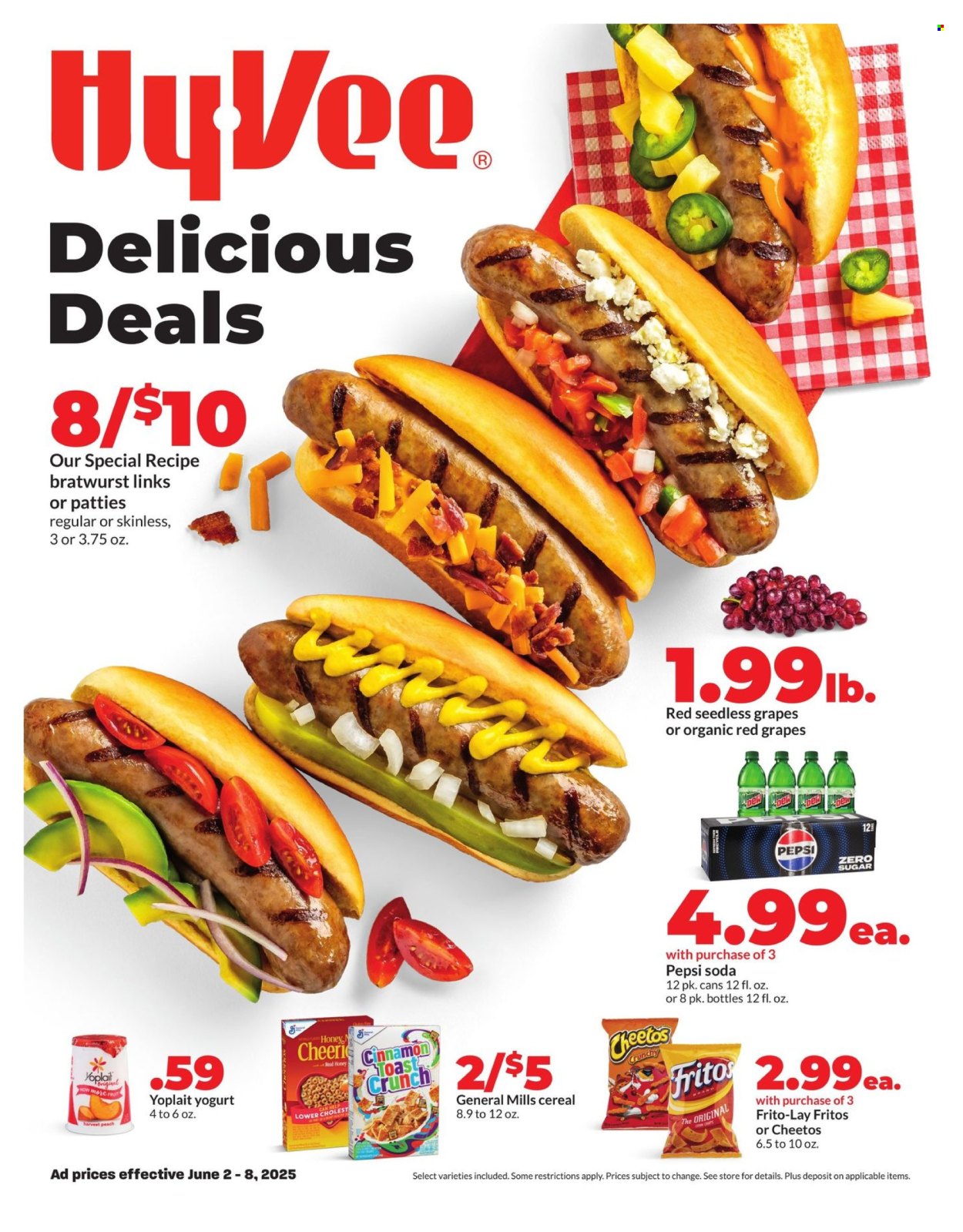 Hy-Vee ad - 06/02/2025 - 06/08/2025. Page 1