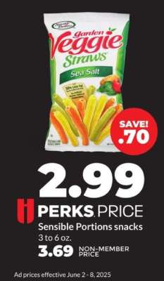 Garden Veggie Straws Sea Salt