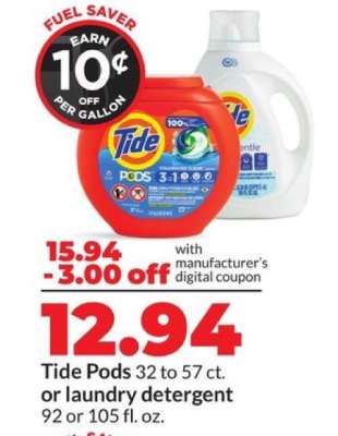 Tide Pods or Laundry Detergent