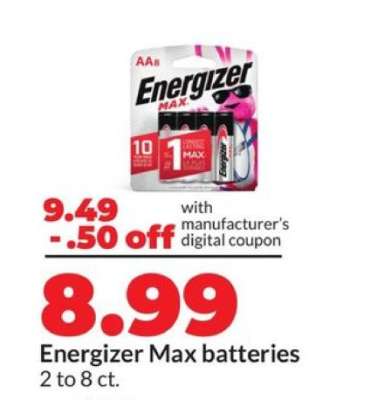 Energizer Max Batteries