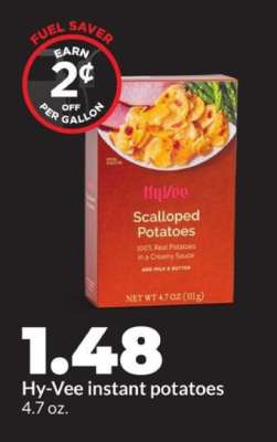 Hy-Vee instant potatoes