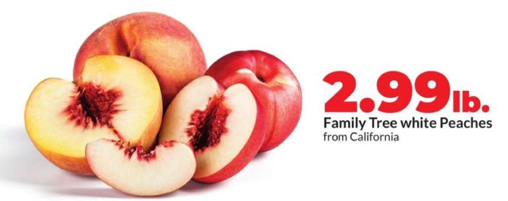 Family Tree white Peaches