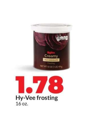 Hy-Vee frosting