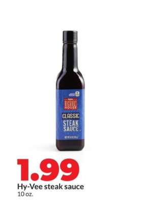 Hy-Vee steak sauce