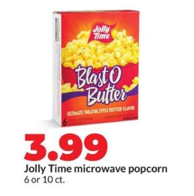 Jolly Time Microwave Popcorn