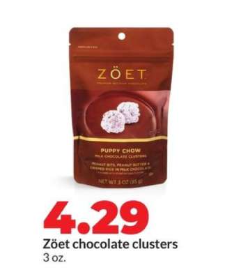 Zoët chocolate clusters