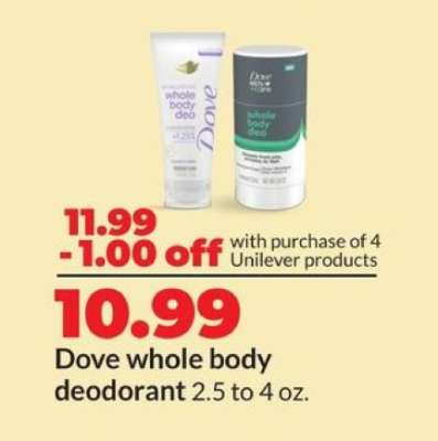 Dove Whole Body Deodorant