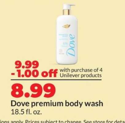 Dove Premium Body Wash*