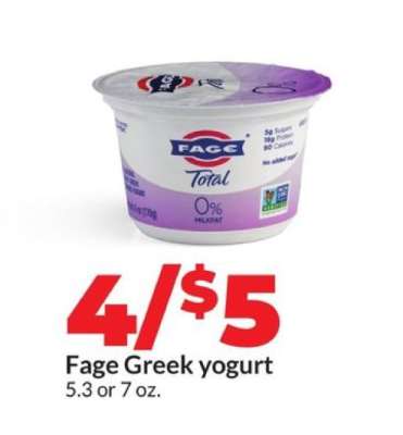 Fage Greek Yogurt