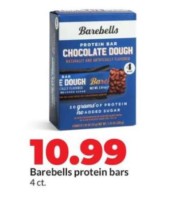 Barebells protein bars