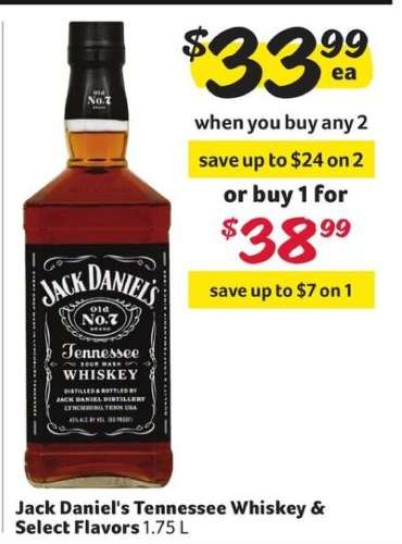 Jack Daniel's Tennessee Whiskey & Select Flavors