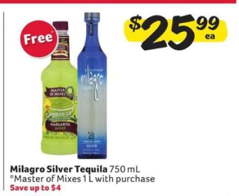 Milagro Silver Tequila