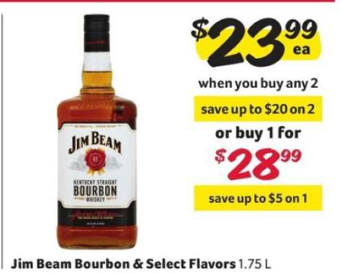 Jim Beam Bourbon & Select Flavors