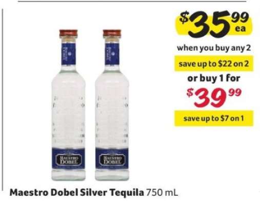 Maestro Dobel Silver Tequila