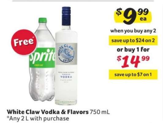 White Claw Vodka & Flavors
