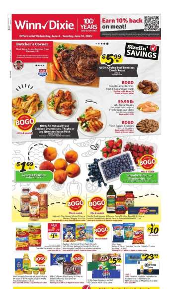 Winn Dixie Flyer - 06/04/2025 - 06/10/2025.