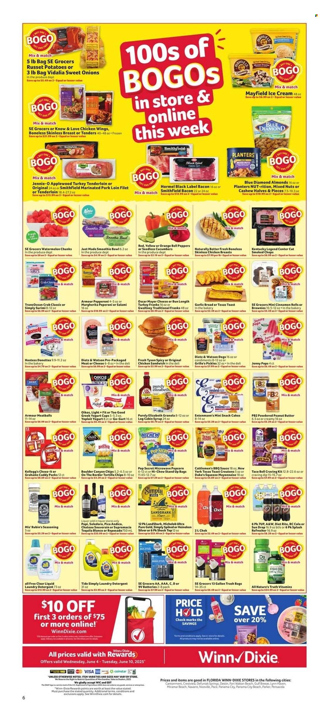 Winn Dixie ad - 06/04/2025 - 06/10/2025. Page 7