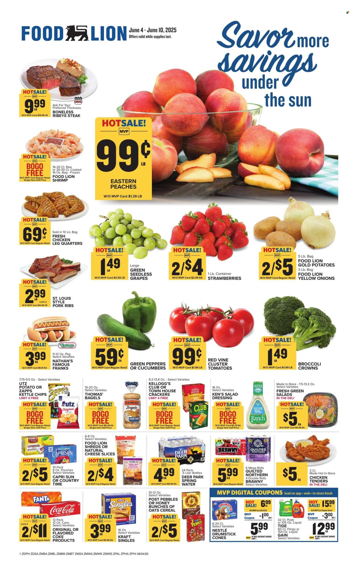 Food Lion ad - 06/04/2025 - 06/10/2025. Page 1