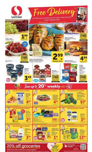Safeway Flyer - 06/04/2025 - 06/10/2025.