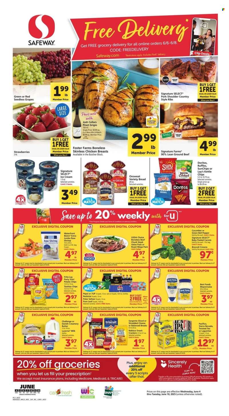 Safeway Flyer - 06/04/2025 - 06/10/2025.