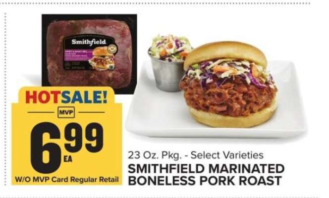SMITHFIELD MARINATED BONELESS PORK ROAST