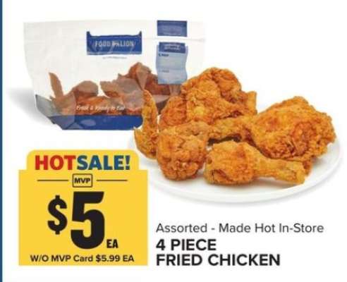 4-Piece Fried Chicken