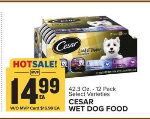 Cesar Wet Dog Food*
