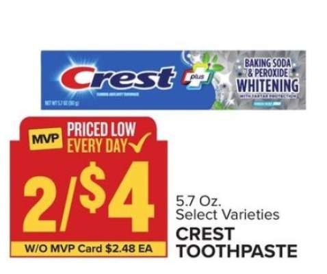 Crest Toothpaste