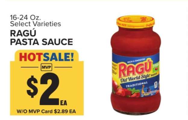 Ragú Pasta Sauce